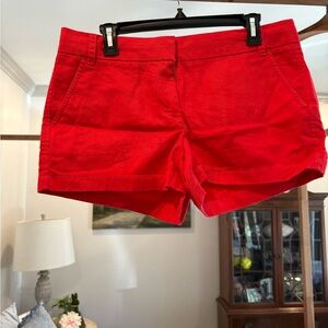 Women's Red Shorts